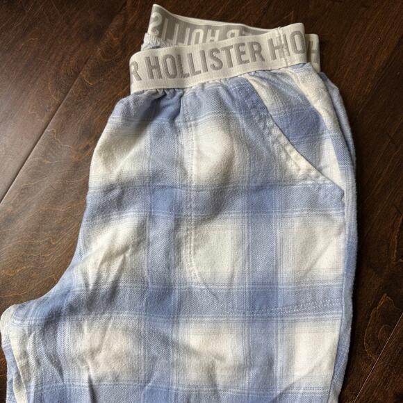 Hollister Flannel Plaid Women's Size S Lounge Jogger Pants - Picture 2 of 6